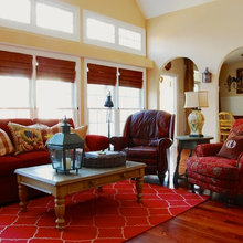 red furniture