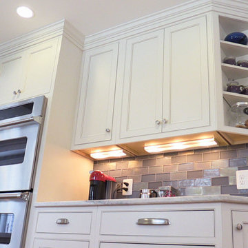 Bethesda, MD White Kitchen Remodel