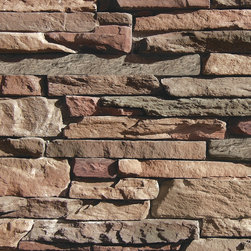 Coronado Eastern Mountain Ledgestone - Color: Chablis - Ledgestone Products - Products
