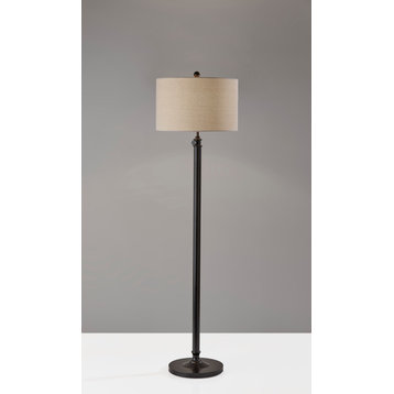 Barton Floor Lamp, Bronze