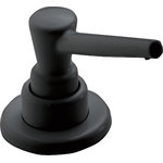 Delta - Delta Soap/Lotion Dispenser, Matte Black, RP1001BL - Features: