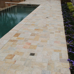 Antique Limestone Flooring - Wall And Floor Tile