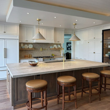 Kitchen remodel in San Clemente - 60" Stainless Steel Workstation Sim