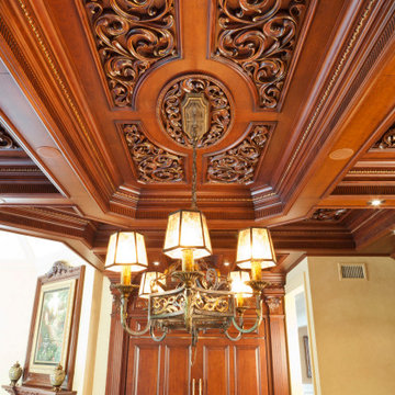 Custom coffered ceilings