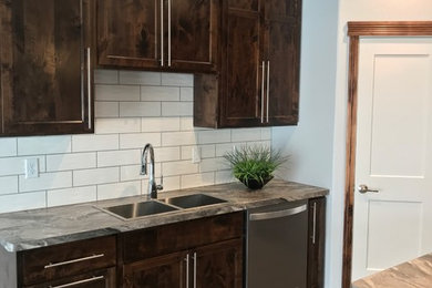 Inspiration for a transitional kitchen remodel in Other
