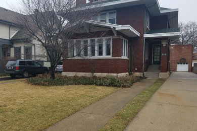 Home design - craftsman home design idea in Chicago
