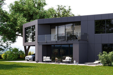 This is an example of a modern home design in Venice.