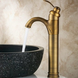 Classic Solid Brass Bathroom Sink Faucet T0426A - Bathroom Sink Faucets