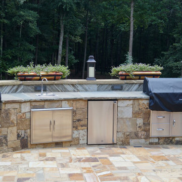 Roswell - Outdoor Fireplace, Kitchen & Pizza Oven