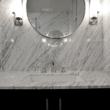 Mammoth ArtDeco Bathroom by Erika Winters Design