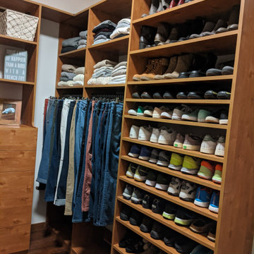 DIY walk in closets