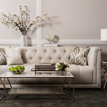 Timelessly chic, endlessly adaptable luxury living room