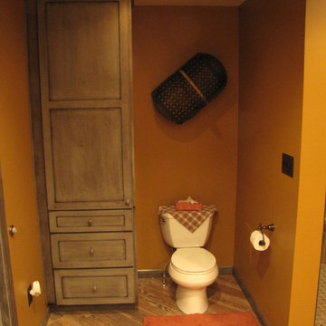 Stacked Stone Bath