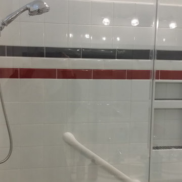 Transitional Bath - Convert Tub to Shower Reno