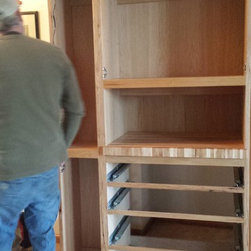 Hickory entry way cabinet - Products