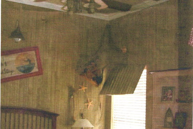 Example of a mountain style kids' room design in Dallas