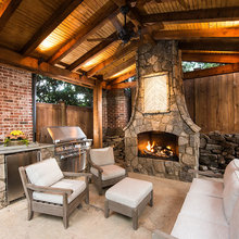 Outdoor Fireplace