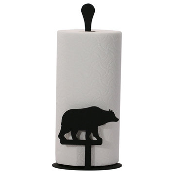 Rooster Paper Towel Stand, Bear