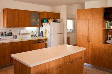 Example of a classic kitchen design in Other