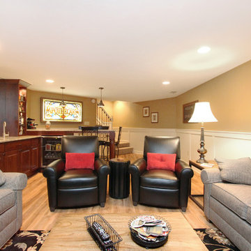 Warm & Welcoming Basement