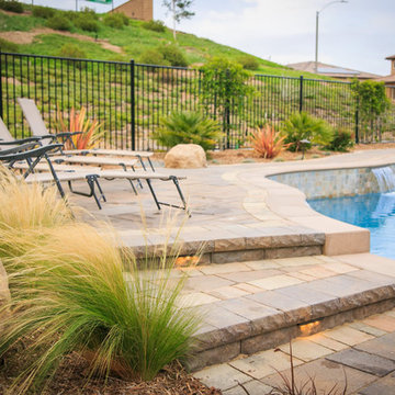 San Diego Pavers Steps