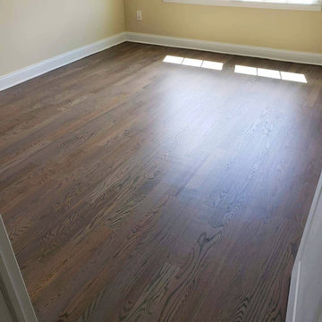 Red Oak Flooring and Custom Railings