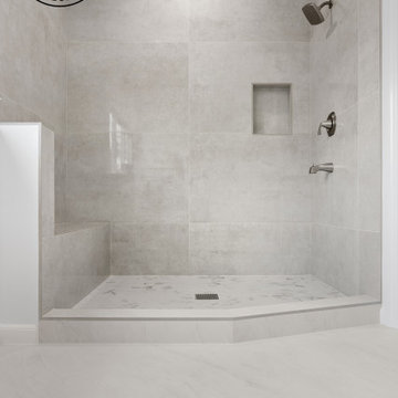 Contemporary Bathroom Remodel by NextGen Home Builders in Manhattan Beach, CA