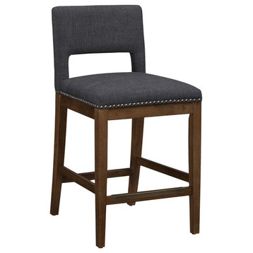 Comfort Pointe Rowell Gray Counter Stool