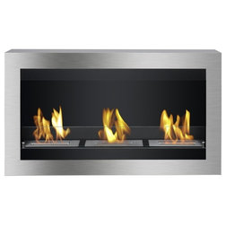 Contemporary Indoor Fireplaces by Brooklyn Doors Inc.