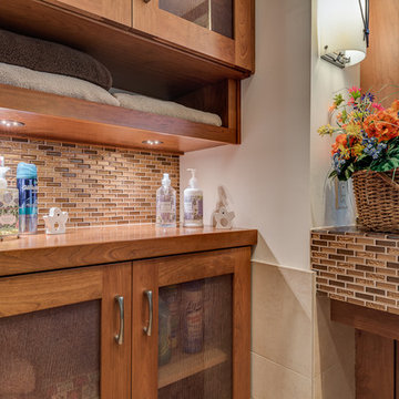 Contemporary Bath Remodel Seymour