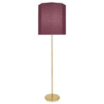 Robert Abbey - Robert Abbey VW06 Kate, 1 Light Floor Lamp - Make a bold statement in your space with the KateKate 1 Light Floor L Modern Brass/Crystal *UL Approved: YES Energy Star Qualified: n/a ADA Certified: n/a  *Number of Lights: 1-*Wattage:150w Type A bulb(s) *Bulb Included:No *Bulb Type:Type A *Finish Type:Modern Brass/Crystal
