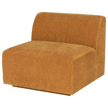 Lilou Amber Fabric Modular Sofa Armless