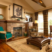 family room fireplace