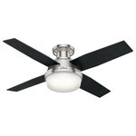 Hunter - Hunter 59243 Dempsey - 44" Ceiling Fan with Kit - Hunter combines 19th century craftsmanship with 21st century design and technology to create ceiling fans of unmatched quality, style, and whisper-quiet performance. Using the finest materials to create stylish designs, Hunter ceiling fans work beautifully in today's homes and can save up to 47% on cooling costs!.