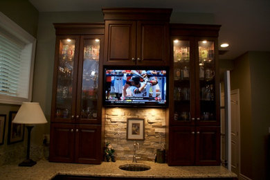 Basement Entertainment Area Buildout
