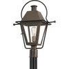 Quoizel RO9018IZ Rue De Royal 1 Light Outdoor Lantern - Industrial Bronze