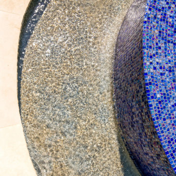 Custom Creations, Aledo Ridge Court Crystal Stone Midnight Blue Regular