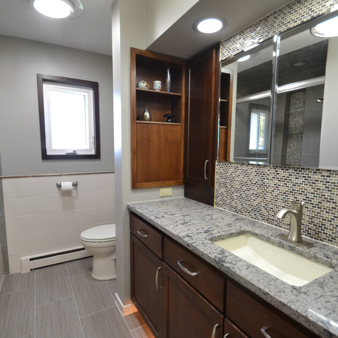Narrow Bathroom Renovation