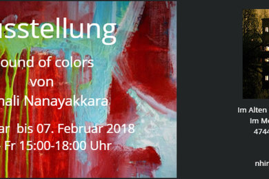 Ausstellung 'Sound of colors ' -07-01 bis 07-02-2018
