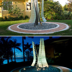 Sculpture - #34 Glass Palm - Artwork