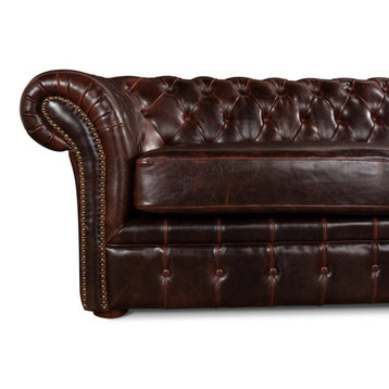 Piccadilly 3 Seat Chesterfield Sofa Club Leather