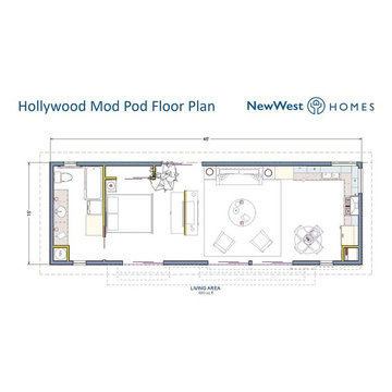 Hollywood Mod Pod Floor Plan
