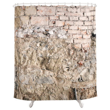 Layers of Time, Fabric Shower Curtain
