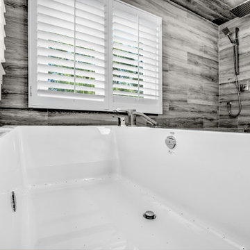 Master Ensuite Bathroom Renovation. Aurora, Ontario.
