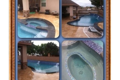 Pool - contemporary pool idea in Austin