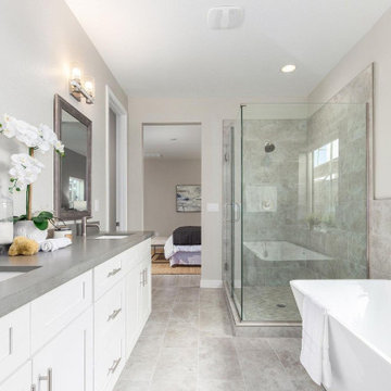 Rich Deco Bathroom Design and Remodeling in Beverly Hills, CA