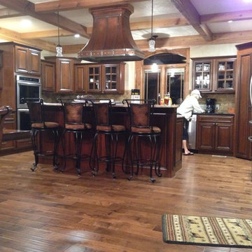 Island Hood in Client Home