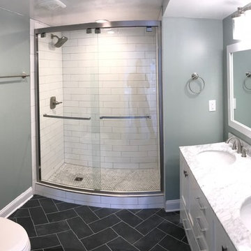 Staunton Bathroom and Basement Remodel