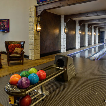 Bowling Lanes for Texas Residence