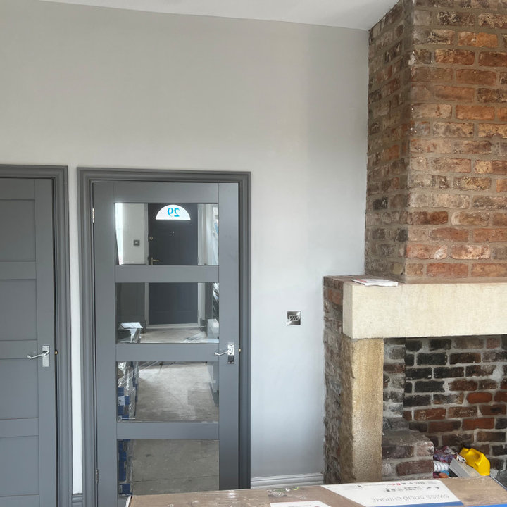Browse Chimney Breast Decoration ideas and designs in Photos Houzz UK